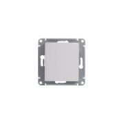 Переключатель проходной 1-кл. СП Glossa 10А IP20 (сх. 6) 10AX механизм бел. SE GSL000161