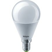Лампа светодиодная 94 466 NLL-G45-7-230-2.7K-E14 7Вт шар 2700К тепл. бел. E14 500лм 176-264В Navigator 94466
