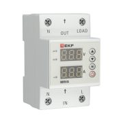 Реле напряжения и тока с дисплеем MRVA 63А PROxima EKF MRVA-63A
