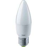 Лампа светодиодная 61 328 NLL-C37-8.5-230-4K-E27-FR 8.5Вт свеча матовая 4000К нейтр. бел. E27 680лм 176-264В Navigator 61328