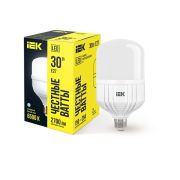 Лампа светодиодная HP 30Вт 230В 6500К E27 IEK LLE-HP-30-230-65-E27