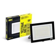 Прожектор светодиодный СДО 06-100 6500К IP65 черн. IEK LPDO601-100-65-K02