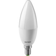 Лампа светодиодная 61 957 OLL-C37-10-230-4K-E14-FR 10Вт свеча 4000К нейтр. бел. E14 1000лм 176-264В ОНЛАЙТ 61957