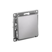 Выключатель 1-кл. СП AtlasDesign 10А IP20 (сх. 1) 10AX механизм алюм. SE ATN000311