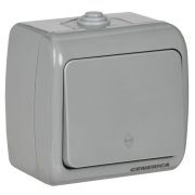 Выключатель проходной 1-кл. 1п ОП AQUATIC ВС-20-1-2-А 10А IP54 GENERICA EVA12-K03-10-54