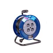 Удлинитель на катушке 4х30м 16А IP20 3.5кВт ПВС 2х1.5 КОСМОС YKKsm30m-4g(16A)