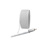 Кабель коаксиальный RG-6U CCS/оплетка Al 48% PVC 75Ом бел. (м) RL-48-PVC100 Simple Эра Б0044596