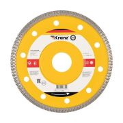 Диск отрезной алмазный ультратонкий 125х22.2мм Kranz KR-90-0141