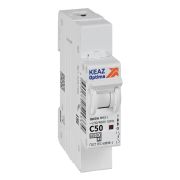 Выключатель автоматический модульный 1п C 50А 4.5кА OptiDin BM63-1C50-4.5-УХЛ3 КЭАЗ 326799