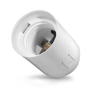 Патрон для ламп E27 подвесной пластик. бел. TOKOV ELECTRIC TKE-C01-PPL-27