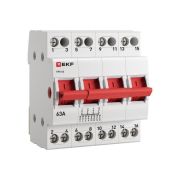Переключатель трехпозиционный ТПС-63 4P 63А PROxima EKF TPS463