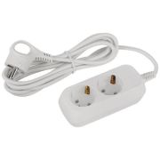 Удлинитель 2х3м с заземл. 10А IP20 GREEN LINE UDL-10-230-E ПВС 3х0.75 Эра Б0064947