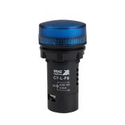Лампа светодиодная OptiSignal Compact D22 С7-L-F6 син. 110В AC/DC XB7EV06GP КЭАЗ 362157