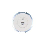 Розетка компьютерная СП OSEN RJ45 кат.6 механизм бел. LEZARD 743-0288-140
