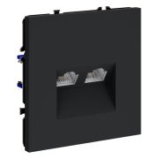 Розетка компьютерная 2-м СП S70 RJ45 + RJ45 кат.6 механизм графит Voltum VLS060207