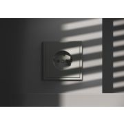 Розетка 1-м СП S70 16А с заземл. защ. шторки механизм титан Voltum VLS040206