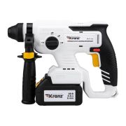 Перфоратор аккумуляторный SDS-plus 2.2Дж 1х4А.ч в кейсе Kranz KR-PT-120