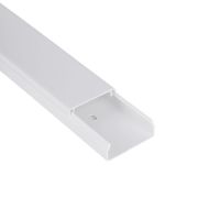 Кабель-канал 20х10 L2000 пластик бел. EKF kkm-20-10