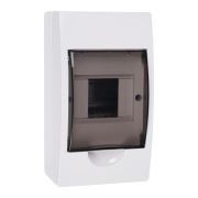 Бокс модульный накладной PDB/W 1004 WH (ЩРН-П- 4) IP41 пластик. JazzWay 5071643