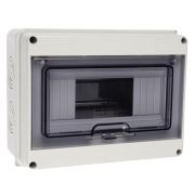 Бокс модульный накладной PDB/W 4008 GR (ЩРН-ПГ- 8) IP65 пластик. JazzWay 5072060