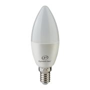 Лампа светодиодная RS LED C37 E14 8W 220-240V 8Вт свеча 4000К E14 800лм 220-240В Ra90 Русский Свет 20010545133